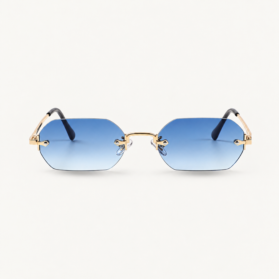 Montelier ombre blauw 1 — studio front view